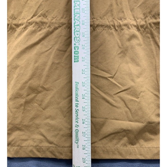 George Men's Twill Jacket Small Workwear Dark Camel Tractor Chore Farm Factory - Picture 9 of 16